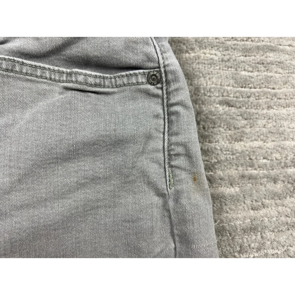 NYDJ Denim Shorts Womens 6 Grey‎ Lift Tuck Technology Cuffed Casual 5-Pocket